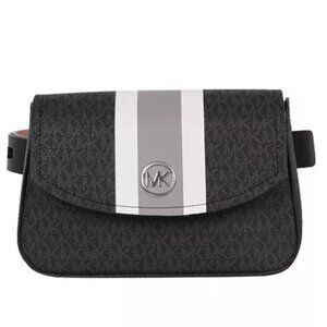 Michael Kors - Logo Belt Bag with Stripe (NWT)